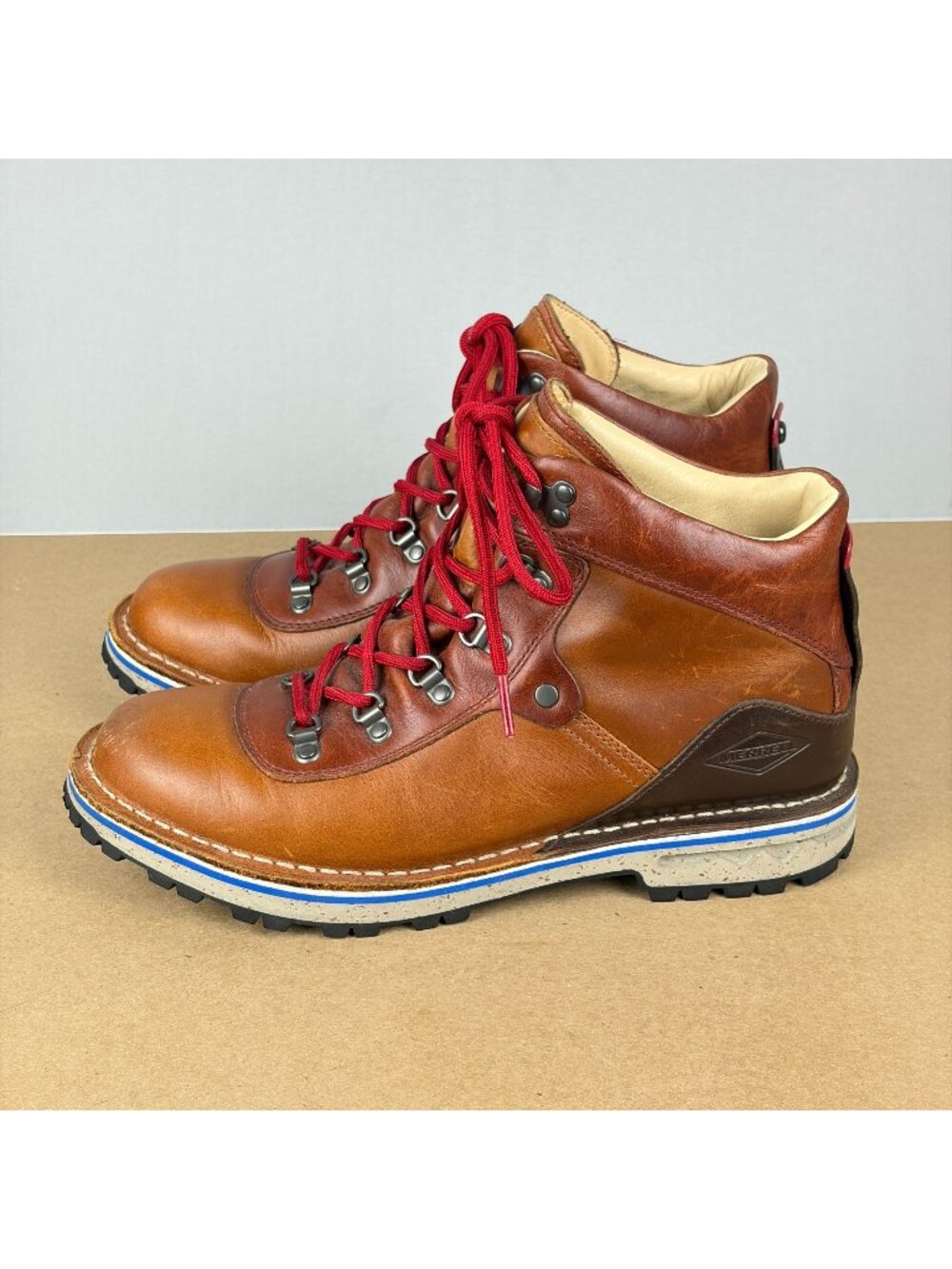 Merrell Waitsfield Sugarbush Leather Waterproof Hiking Boots Womens 8 Tan Brown